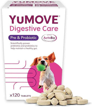YuMOVE Digestive Care, Dog Pre and Probiotics Supplement for Gut Health and Digestive Support