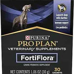 Purina Pro Plan Veterinary Supplements FortiFlora Dog Probiotic Supplement, Canine Nutritional Supplement - 30 ct. Box